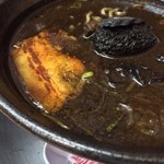 龍上海 - いつものチャーシューと異なり、角煮風チャーシューがのせられていた。コレ、旨かったな