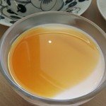 萱カフェ - コーヒーについてきたプリン