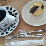 コーヒー　チョコバナナのマフィン