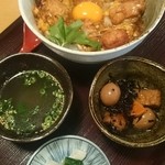 torinoyokota - よこた名物 水炊き屋さんのふわふわトロトロ親子丼