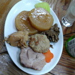 なにや - 金婚冷酒のアテ、とりつくねがうまい