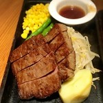 ステーキTaKa - 和牛Wステーキ180g 3500円