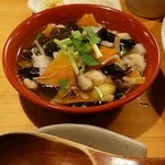 石臼挽き手打 蕎楽亭 - 【ランチセット】こづゆ