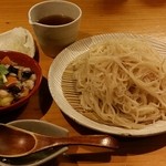 石臼挽き手打 蕎楽亭 - 【ランチセット】ひやむぎ大盛り、こづゆ