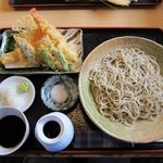 Matsunoya - 天せいろ（十割蕎麦）1520円