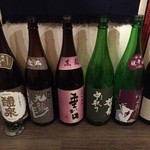 つくね専門店 十夢想屋 - 本当に美味しい日本酒の数々です。