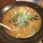 麺屋 花蔵 - 鶏ごぼうラーメン みそ味