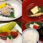 花扇別邸いいやま - 夕食いろいろ