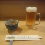 Nanakamado - 生ビールとお通し