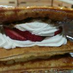 ミルフィーユの断面