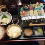 清水 順正 おかべ家 - 生麩の天ぷら田楽1850円