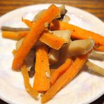 レストラン ママ - 煮魚定食<限定10食> 1200円 のきんぴらごぼう