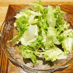 レストラン ママ - 煮魚定食<限定10食> 1200円 のサラダ