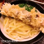 うどん 丸香 - 2016  釜玉にちくわ