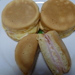 まつや軽食堂 - ハム焼き１個１５０円