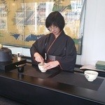 ふれんち茶懐石 京都福寿園茶寮 - 食後の抹茶は点ててもらえます