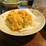 金魚屋 - 桜エビ入りの掻揚げ