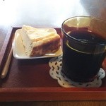 Morino Kafe - 息子はアイスコーヒーのセット