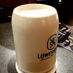 ESSEN - レーベンブロイ；“ビールセット”のジョッキを陶製マグにアップグレード(+￥200- ^^)v @2016/04/01