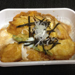 カフェスマイル - 日替り「天玉とじ丼」