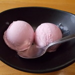 中華そば 七郎 - 食後のアイスクリーム