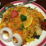 ハリマ・ケバブ・ビリヤニ - ラムビリヤニ♡ラムごろごろスパイスはじける！