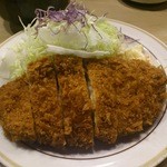 ロースかつのアップです。(2016年4月)