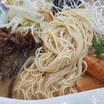 宝来軒 - 細麺ストレート