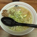 楽園 - 金の牛かす塩らぁ麺