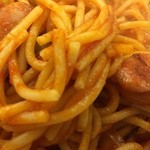 スパゲッティキング - ナポリタン（中盛）＋ハンバーグ