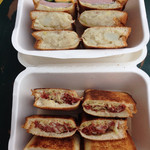 49580030 - ハムチーズ&アンチョヴィポテサラ&コンビーフキャベツ