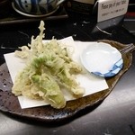 串の坊 - たらの芽の天ぷら