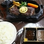 ステーキハウス綱政 - サービスランチ(1080円)１枚もの