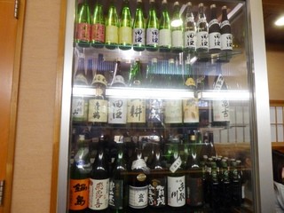 Kushinobou - 日本酒のセラーが完備されています