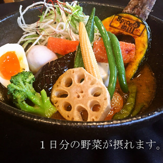 一皿で1日分の野菜！