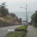 リストランテ シーヴァ - 帰り路、海が・・・（2016.3）