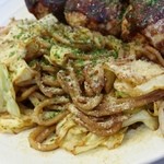 大阪やき トップ - 半焼きそばです。