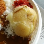 頑固オヤジのカレー - 美味しかったジャガイモでした。