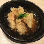 七海の幸 鮨陽 - 金目鯛のおかき揚げ＠780円（税別）