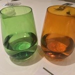 レストラン イブー - このグラス、気に入ったんですケド（笑）