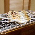 松川 - ホンモロコ炭焼き