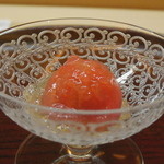 松川 - 徳谷のトマト　酢のジュレ