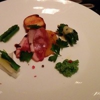 ロウリーズ・ザ・プライムリブ 恵比寿ガーデンプレイス店 - 前菜（イベリコ豚と春野菜）（３０００円コース内）