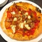 PIZZA BAR NAPOLI - 彩り野菜のトマトソースピッツア¥700