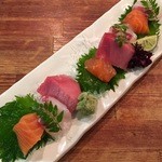 食べたいお造り三種盛