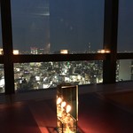 スカイバー スペード - 撮影中に付きテーブル席でウエイティング