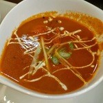 辛さは中辛の1を選択。
          バターチキンカレーって美味しいものなんですね^^;
