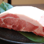Mahoroba Teppan - 県産ブランド豚、きびまる豚