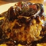 なみへい食堂 - 特製デミグラオムライス