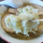 会津喜多方ラーメン 坂新 - 麺